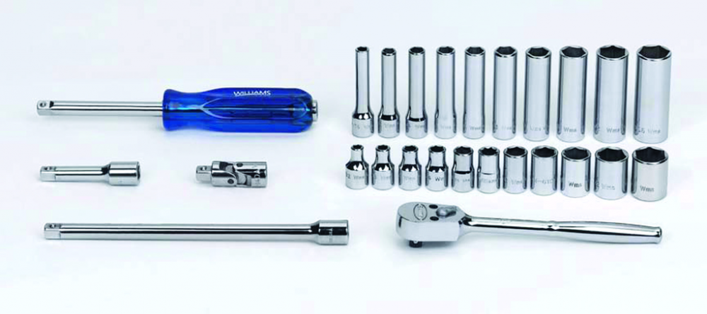 26 pc 1/4&#34; Drive 6-Point SAE Shallow and Deep Socket and Drive Tool Set Packed Keep Safe Foam in<span class=' ItemWarning' style='display:block;'>Item is usually in stock, but we&#39;ll be in touch if there&#39;s a problem<br /></span>