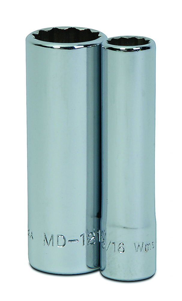 1/4&#34; Drive 12-Point SAE 9/16&#34; Deep Socket<span class=' ItemWarning' style='display:block;'>Item is usually in stock, but we&#39;ll be in touch if there&#39;s a problem<br /></span>