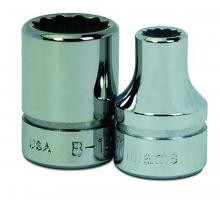 Williams JHWB-1211 - 3/8" Drive 12-Point SAE 11/32" Shallow Socket