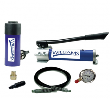 Williams JHW1HP25T04 - 25 Ton, 4" Stroke Single Acting Cylinder And Two-Speed Hand And Pump
