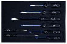 Williams JHWF100P-8MD - 8 pc Endurogrip  Screwdriver Set in 1/3 Foam Drawer Insert