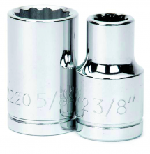 Williams JHW32214 - 1/2" Drive Shallow 12-Point Sockets, SAE