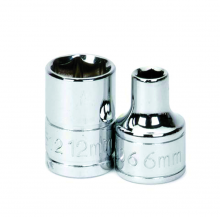 Williams JHW31609 - 3/8" Drive Shallow Sockets, 12-Point, Metric