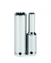 Williams JHW30414-TH - Tools@Height 1/4" Drive 12-Point SAE 7/16 " Deep Socket