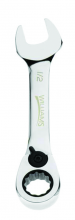 Williams JHW1222RCS - 11/16" 12-Point SAE Stubby Reversible Ratcheting Combination Wrench
