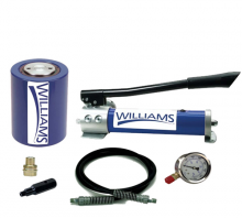 Williams JHW1HP30T02L - Hand Pump and 30 Ton Low Profile Hydraulic Cylinder Combination Set