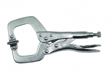 Williams JHW23225 - 14" Locking Pliers C-Clamp with Swivel Pad