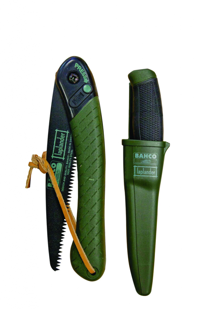 9&#34; Laplander Folding Saw & Knife Combination<span class=' ItemWarning' style='display:block;'>Item is usually in stock, but we&#39;ll be in touch if there&#39;s a problem<br /></span>