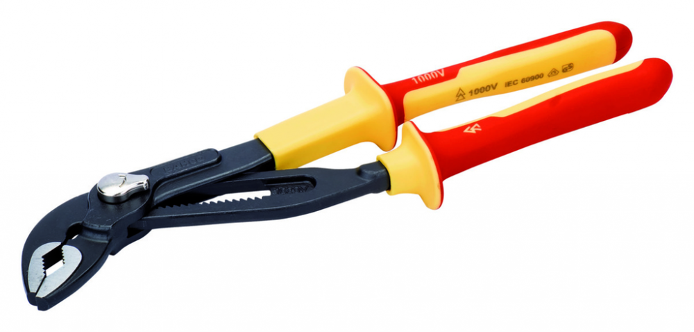 1000V 10&#34; Quick Adjust Water Pump Pliers<span class=' ItemWarning' style='display:block;'>Item is usually in stock, but we&#39;ll be in touch if there&#39;s a problem<br /></span>