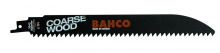 Bahco BAH921205HL5 - 5 Pack 9" High Carbon Steel Reciprocating Saw Blade 5 Teeth Per Inch For Cutting Coarse Wood