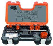 Bahco BAH862209 - 9 pc Sandflex  Bi-Metal Plumber's Holesaw Set