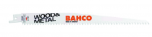 Bahco BAH900646SCT - 10 Pack 6" Bi-Metal Reciprocating Saw Blade 4/6 Teeth Per Inch For Cutting Wood and Metal