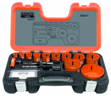 Bahco BAH862017 - 17 pc Sandflex  Bi-Metal Holesaw Set