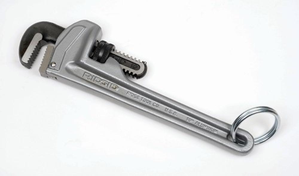 Clé à tuyau en aluminium Ridgid Tools@Height de 10 po<span class=' ItemWarning' style='display:block;'>Item is usually in stock, but we&#39;ll be in touch if there&#39;s a problem<br /></span>
