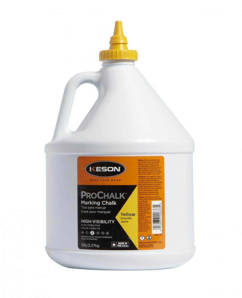 PROCHALK® LEVEL 2, HIGH-VISIBILITY, YELLOW, 5 LBS<span class=' ItemWarning' style='display:block;'>Item is usually in stock, but we&#39;ll be in touch if there&#39;s a problem<br /></span>
