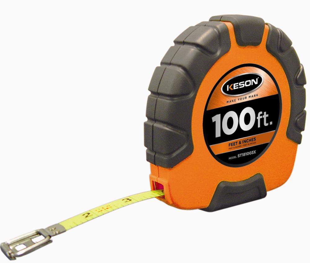 100 FT, UNITS: IN, 1/8, LACQUER COATED STEEL TAPE WITH HOOK 3X1 REWIND<span class=' ItemWarning' style='display:block;'>Item is usually in stock, but we&#39;ll be in touch if there&#39;s a problem<br /></span>