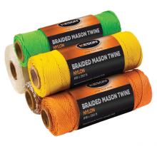 Keson BWB250 - BLACK & WHITE BRAIDED NYLON #18 X 250 FT TWINE