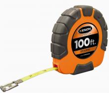 Keson ST101003X - 100 FT, UNITS: 10, 100 LACQUER COATED STEEL TAPE WITH HOOK 3X1 REWIND