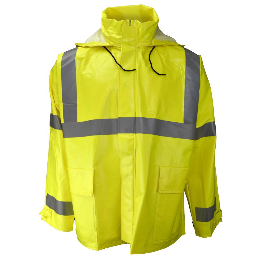 227AJ Dura Arc I Jacket with Attached Hood - Lime - Size 4X<span class=' ItemWarning' style='display:block;'>Item is usually in stock, but we&#39;ll be in touch if there&#39;s a problem<br /></span>