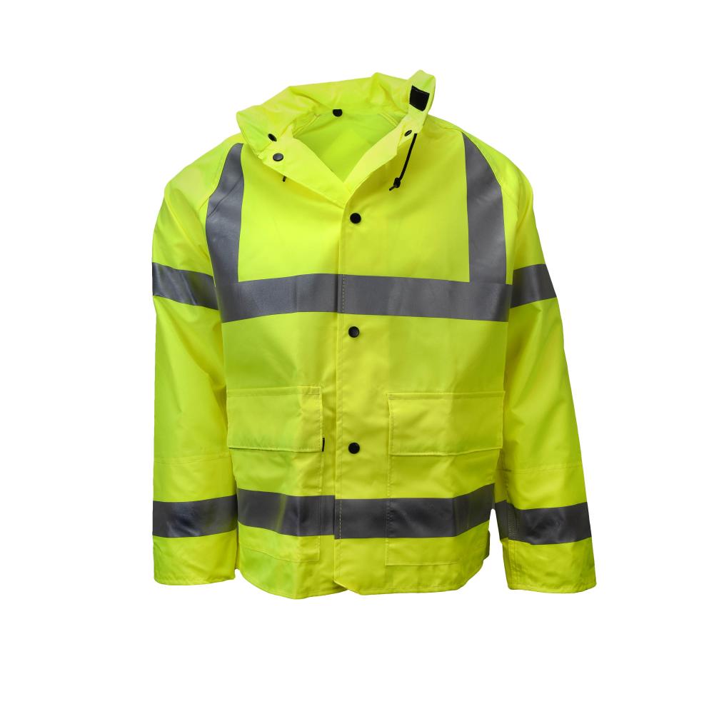 7002AJ Telcom series Jacket with Hood - Lime - Size M<span class=' ItemWarning' style='display:block;'>Item is usually in stock, but we&#39;ll be in touch if there&#39;s a problem<br /></span>