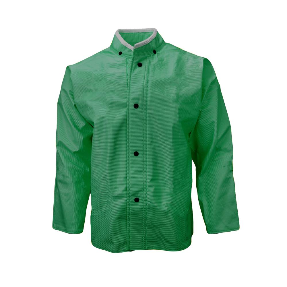 56SJ Dura Quilt Jacket with Snaps for Hood - Green - Size 3X<span class=' ItemWarning' style='display:block;'>Item is usually in stock, but we&#39;ll be in touch if there&#39;s a problem<br /></span>