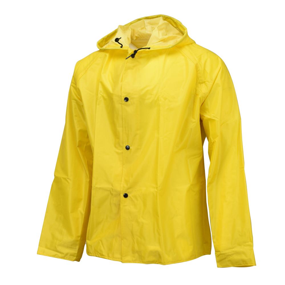 77AJ Sani Light Jacket with Hood - Safety Yellow - Size S<span class=' ItemWarning' style='display:block;'>Item is usually in stock, but we&#39;ll be in touch if there&#39;s a problem<br /></span>