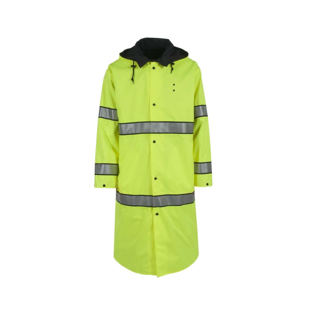 9700RCH Responder Reversible Coat - Hi-Vis Lime/Black - Size 6X<span class=' ItemWarning' style='display:block;'>Item is usually in stock, but we&#39;ll be in touch if there&#39;s a problem<br /></span>