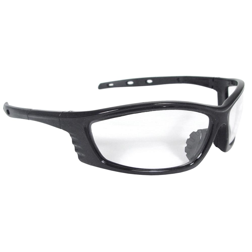 Chaos™ Safety Eyewear - Black Frame - Clear Lens<span class=' ItemWarning' style='display:block;'>Item is usually in stock, but we&#39;ll be in touch if there&#39;s a problem<br /></span>