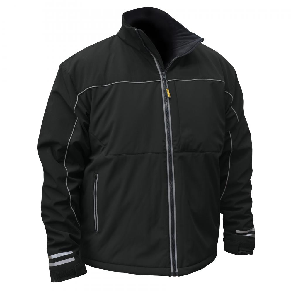 Men&#39;s Heated Lightweight Soft Shell Jacket without Battery - Black - M<span class=' ItemWarning' style='display:block;'>Item is usually in stock, but we&#39;ll be in touch if there&#39;s a problem<br /></span>