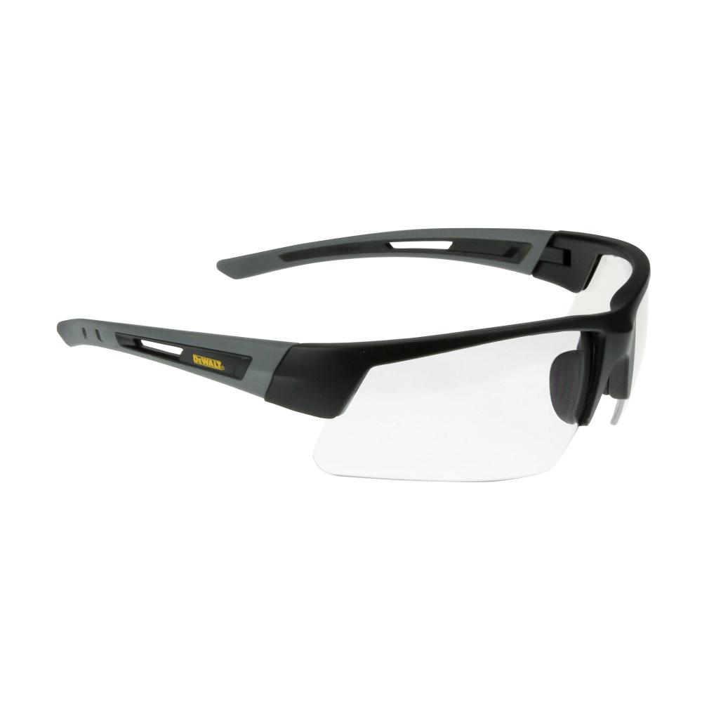 DPG100 Crosscut® Safety Glass - Black Frame - Clear Lens<span class=' ItemWarning' style='display:block;'>Item is usually in stock, but we&#39;ll be in touch if there&#39;s a problem<br /></span>