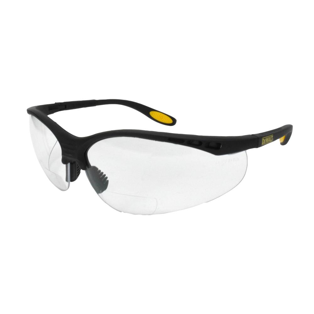 DPG59 Reinforcer RX™ Safety Glass - Black Frame - Clear Lens - 2.5 Diopter<span class=' ItemWarning' style='display:block;'>Item is usually in stock, but we&#39;ll be in touch if there&#39;s a problem<br /></span>