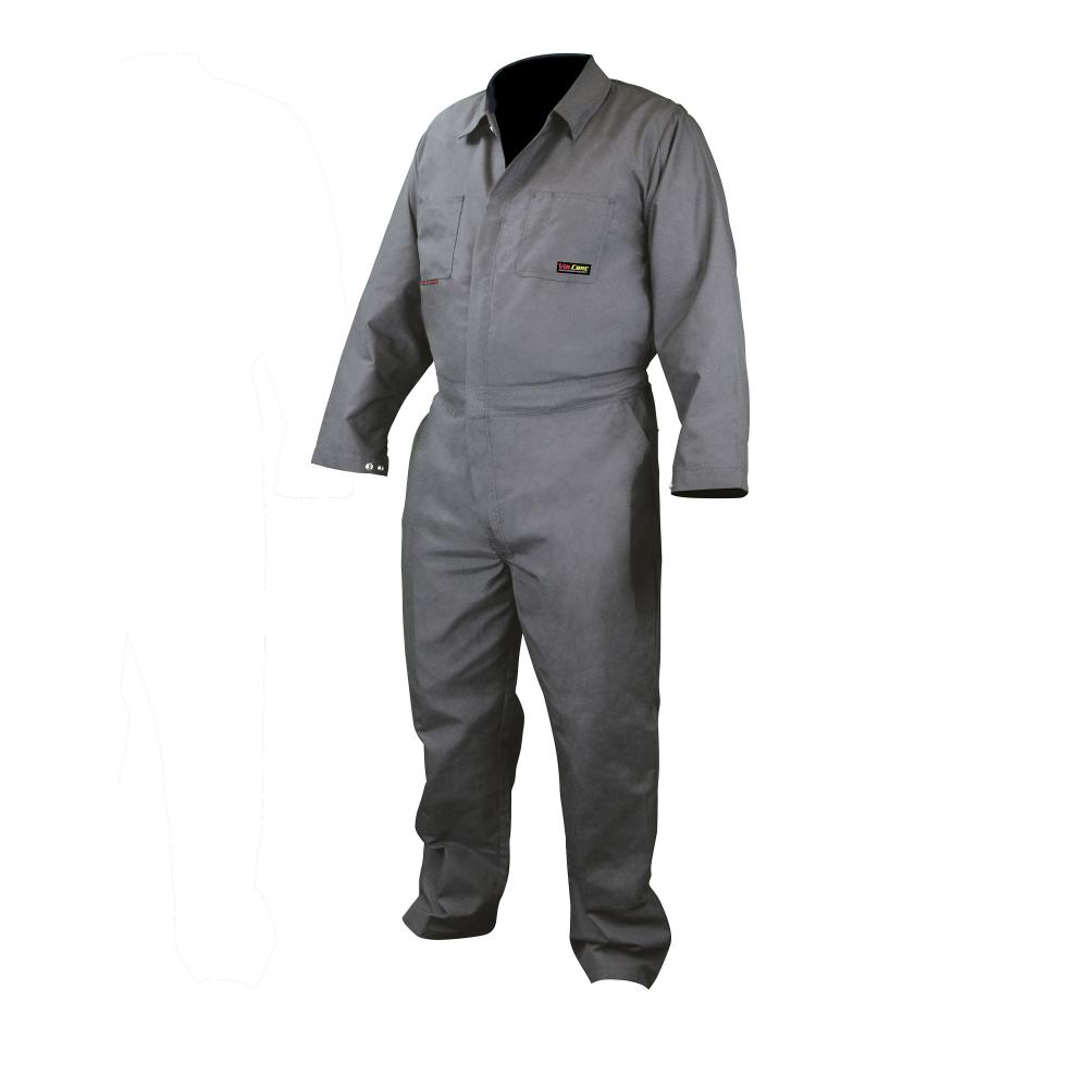 FRCA-002 VolCore™ Cotton FR Coverall - Gray - Size 2X<span class=' ItemWarning' style='display:block;'>Item is usually in stock, but we&#39;ll be in touch if there&#39;s a problem<br /></span>