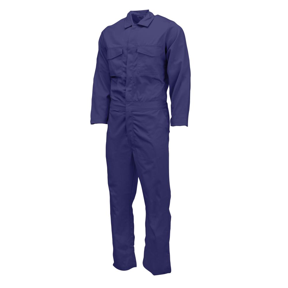 FRCA-003 VolCore™ Cotton FR Coverall - Navy - Size 4X<span class=' ItemWarning' style='display:block;'>Item is usually in stock, but we&#39;ll be in touch if there&#39;s a problem<br /></span>