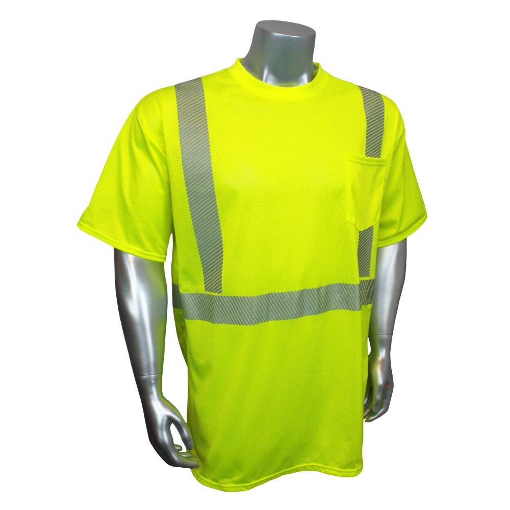 Original Breezelight™ II Class 2 Short Sleeve Safety T-Shirt - Green - Size 3X<span class=' ItemWarning' style='display:block;'>Item is usually in stock, but we&#39;ll be in touch if there&#39;s a problem<br /></span>