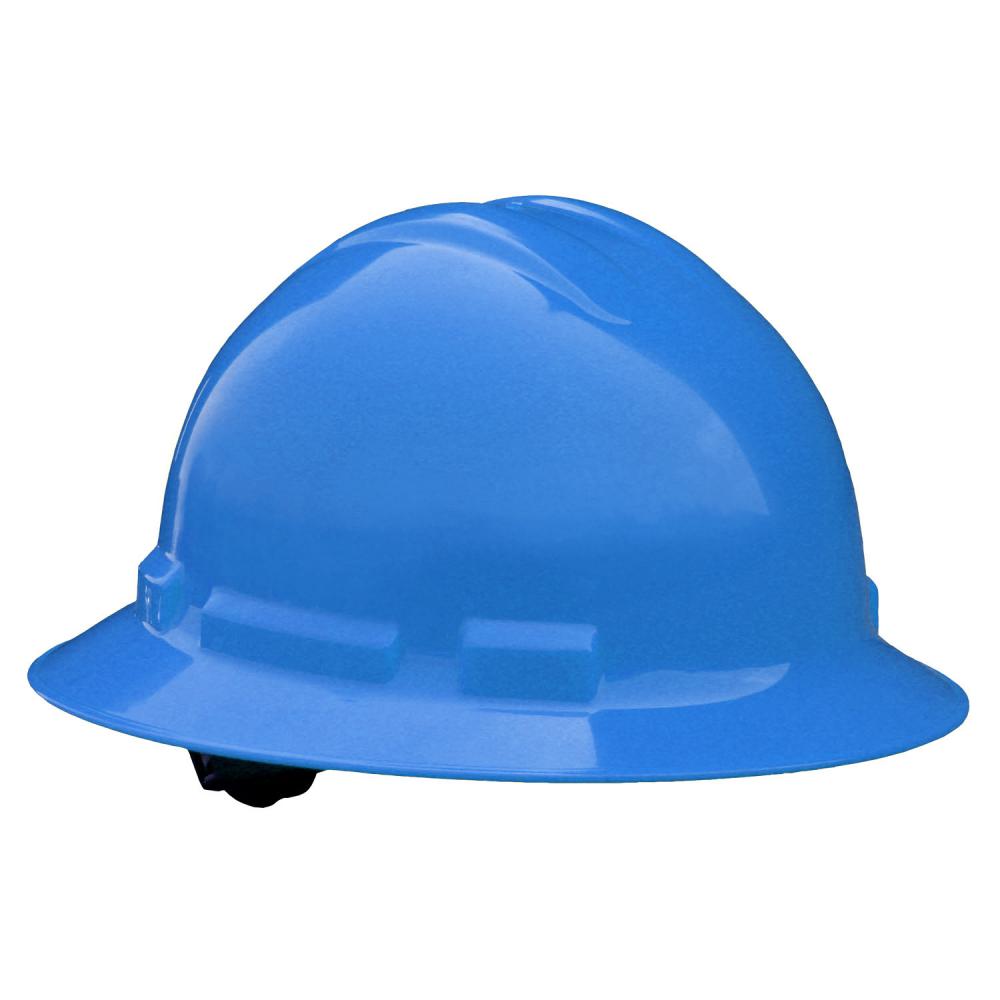 Quartz™ Full Brim 4 Point Ratchet Hard Hat - Blue<span class=' ItemWarning' style='display:block;'>Item is usually in stock, but we&#39;ll be in touch if there&#39;s a problem<br /></span>
