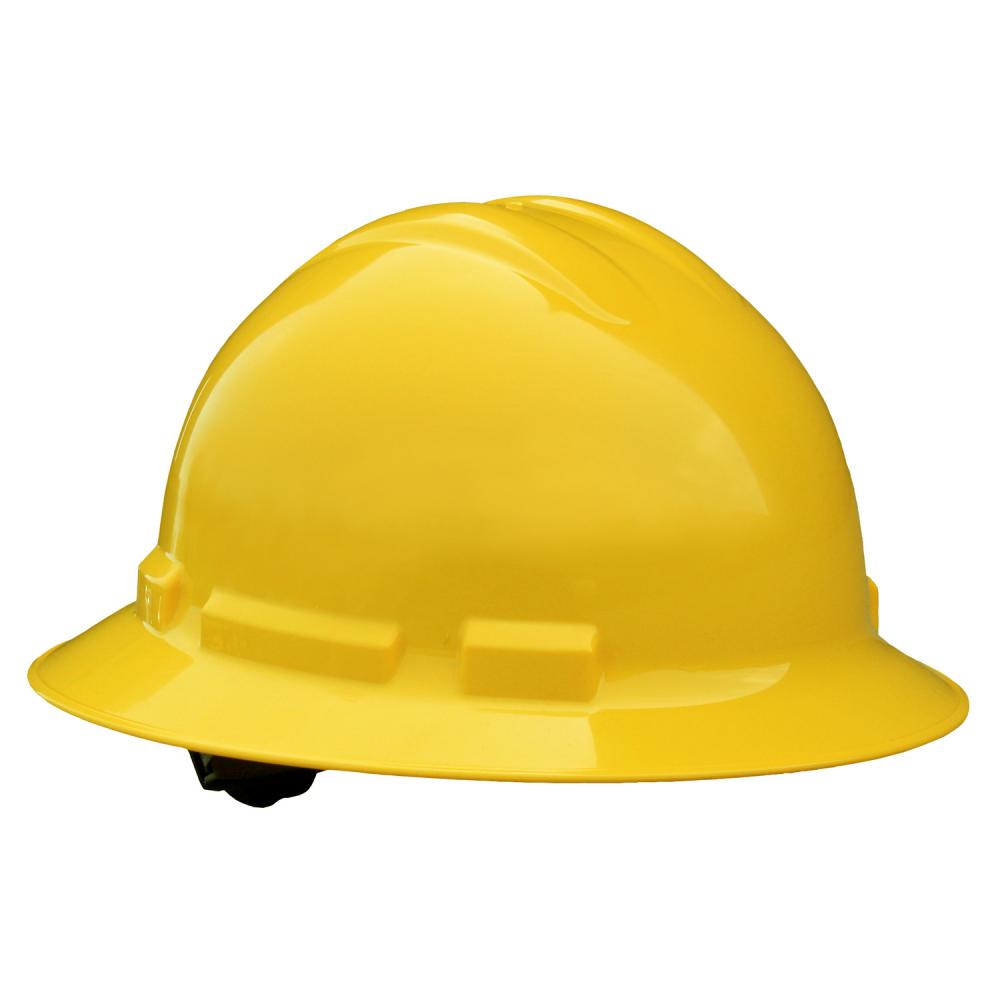 Quartz™ Full Brim 6 Point Ratchet Hard Hat - Yellow<span class=' ItemWarning' style='display:block;'>Item is usually in stock, but we&#39;ll be in touch if there&#39;s a problem<br /></span>