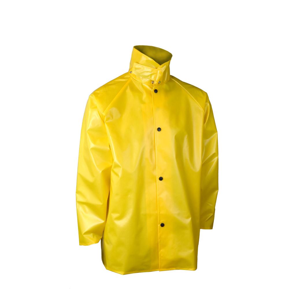AQUARAD™ 25 TPU/NYLON Rainwear Jacket - Yellow - Size 4X<span class=' ItemWarning' style='display:block;'>Item is usually in stock, but we&#39;ll be in touch if there&#39;s a problem<br /></span>