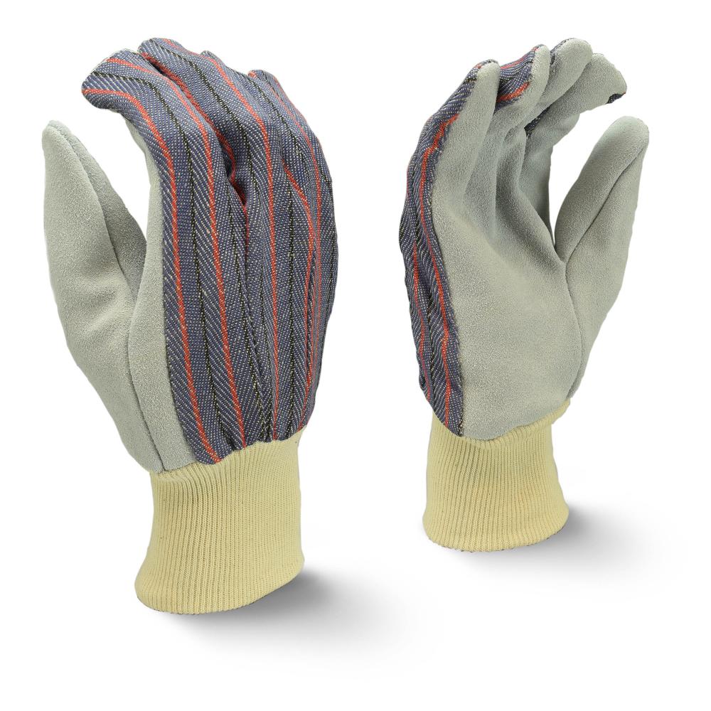 RWG3012 Women&#39;s Economy Shoulder Gray Split Cowhide Leather Glove - Size L<span class=' ItemWarning' style='display:block;'>Item is usually in stock, but we&#39;ll be in touch if there&#39;s a problem<br /></span>