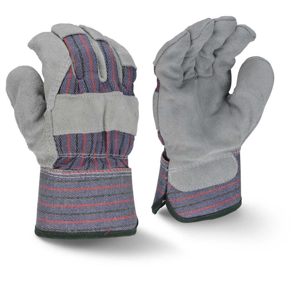 RWG3205 Fleece Lined Regular Shoulder Gray Split Cowhide Leather Glove - Size L<span class=' ItemWarning' style='display:block;'>Item is usually in stock, but we&#39;ll be in touch if there&#39;s a problem<br /></span>