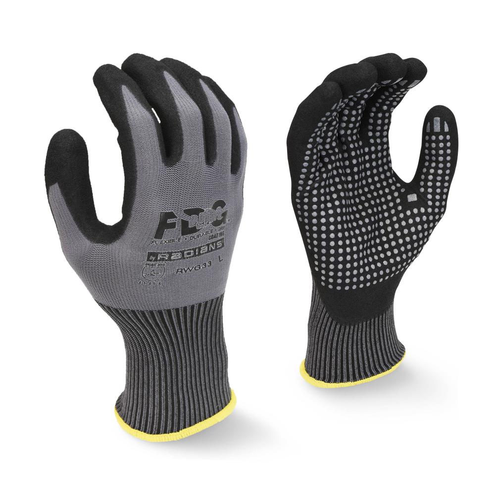 RWG33 FDG Palm Coating with Nitrile Dots Work Glove - Size M<span class=' ItemWarning' style='display:block;'>Item is usually in stock, but we&#39;ll be in touch if there&#39;s a problem<br /></span>