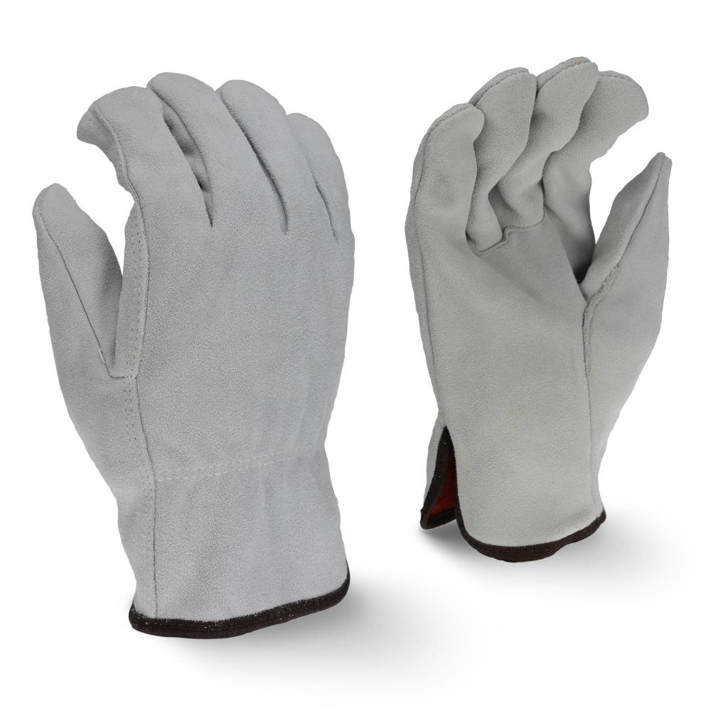 RWG4025 Standard Gray Split Cowhide Leather Driver - Size XL<span class=' ItemWarning' style='display:block;'>Item is usually in stock, but we&#39;ll be in touch if there&#39;s a problem<br /></span>