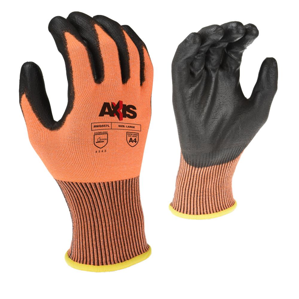 RWG557 AXIS™ Cut Protection Level A4 High Tenacity Nylon Glove - Size L<span class=' ItemWarning' style='display:block;'>Item is usually in stock, but we&#39;ll be in touch if there&#39;s a problem<br /></span>