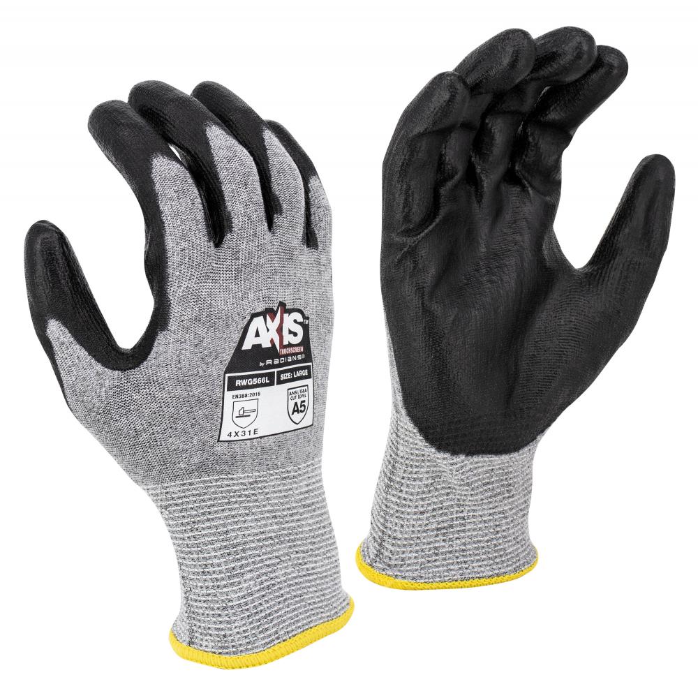 RWG566 AXIS™ Cut Protection Level A5 Touchscreen Work Glove - Size L<span class=' ItemWarning' style='display:block;'>Item is usually in stock, but we&#39;ll be in touch if there&#39;s a problem<br /></span>