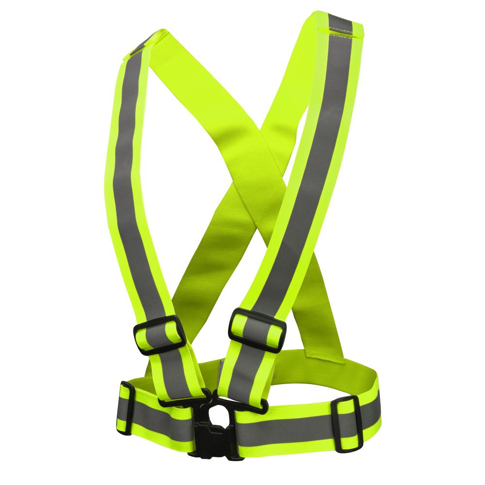 SA0201X High Visibility Breakaway X-Back Safety Harness -Green - Universal<span class=' ItemWarning' style='display:block;'>Item is usually in stock, but we&#39;ll be in touch if there&#39;s a problem<br /></span>