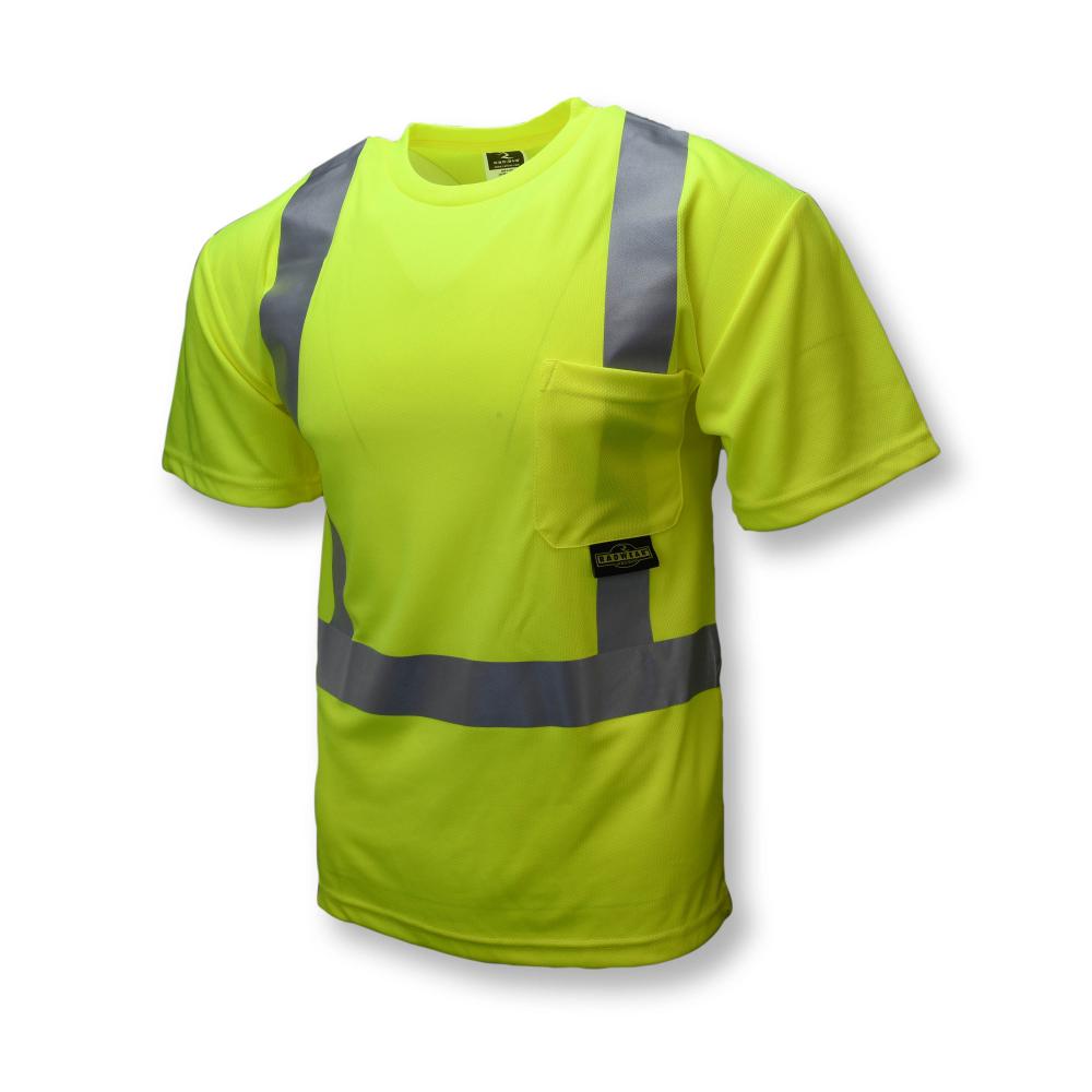 ST11 Class 2 High Visibility Safety T-Shirt with Max-Dri™ - Green - Size XL<span class=' ItemWarning' style='display:block;'>Item is usually in stock, but we&#39;ll be in touch if there&#39;s a problem<br /></span>