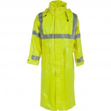 Radians 26267-30-1-HLI-M - 267AC Dura Arc II Coat with Attached Hood - Hi-Vis Lime - Size M