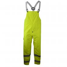 Radians 27072-13-1-LIM-S - 7002BTF Telcom Bib Trouser with Fly - Lime - Size S
