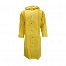 Radians 56001-30-1-YEL-S - 56AC Dura Quilt Coat with Hood - Safety Yellow - Size S