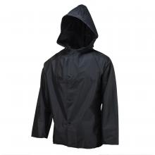 Radians 77001-00-1-BLK-M - 77AJ Sani Light Jacket with Hood - Black - Size M