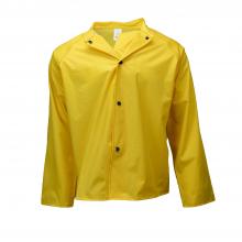 Radians 77001-01-2-YEL-3X - 77SJ Sani Light Jacket with Snaps - Safety Yellow - Size 3X